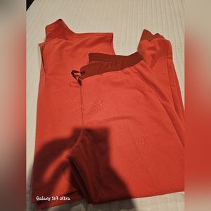 FIGS set color Clay Large pant and medium top. Great condition!